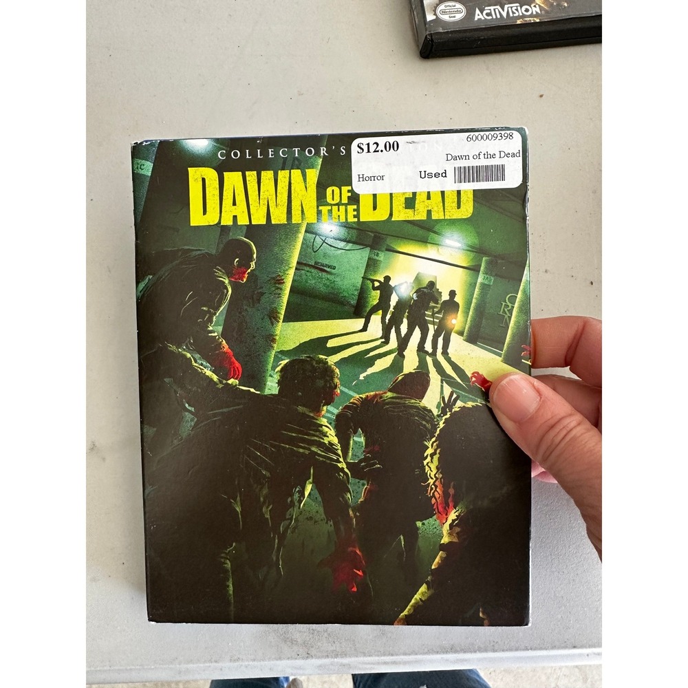 Dawn of the Dead Collector's Edition DVD George A Romero Horror Movie Slipcover